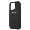 AMG AMHCP13LOSDBK iPhone 13 Pro / 13 6,1 czarny/black hardcase Leather Curved Lines