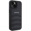 AMG AMHCP15SGSEBK iPhone 15 / 14 / 13 6.1 czarny/black hardcase Leather Debossed Lines