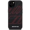 AMG AMHMP15S23SSPK iPhone 15 / 14 / 13 6.1 czarny/black hardcase Silicone Large Rhombuses Pattern MagSafe