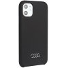 Audi Silicone Case iPhone 11 / Xr 6.1 czarny/black hardcase AU-LSRIP11-Q3/D1-BK