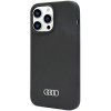 Audi Silicone Case iPhone 14 Pro Max 6.7 czarny/black hardcase AU-LSRIP14PM-Q3/D1-BK