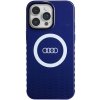 Audi IML Big Logo MagSafe Case iPhone 14 Pro Max 6.7 niebieski/navy blue hardcase AU-IMLMIP14PM-Q5/D2-BE