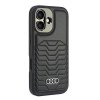 Audi Synthetic Leather MagSafe iPhone 16 6.1 czarny/black hardcase AU-TPUPCMIP16-GT/D3-BK