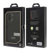 Audi Synthetic Leather MagSafe iPhone 16 6.1 czarny/black hardcase AU-TPUPCMIP16-GT/D3-BK