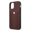 Etui BMW BMHCP12LRSPPR iPhone 12 Pro Max 6,7 czerwony/red hardcase Leather Curve Perforate