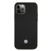 Etui BMW BMHCP12MRSWPK iPhone 12/12 Pro6,1 czarny/black hardcase Leather Perforate