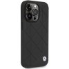 Etui BMW BMHCP14L22RQDK iPhone 14 Pro 6,1 czarny/black Leather Quilted
