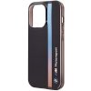 Etui BMW BMHCP14X22HVGV iPhone 14 Pro Max 6.7 czarny/black IML Tricolor Stripe