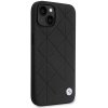 Etui BMW BMHCP14S22RQDK iPhone 14 / 15 / 13 6.1 czarny/black Leather Quilted