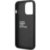 Etui BMW BMHCP13L22NBCK iPhone 13 Pro / 13 6.1 czarny/black hardcase Leather Carbon