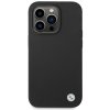 BMW BMHCP15LSILBK iPhone 15 Pro 6.1 czarny/black Silicone Metal Logo