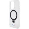 BMW BMHMP15LURST iPhone 15 Pro 6.1 przeźroczysty/clear hardcase Ring Stand M Collection MagSafe