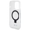 BMW BMHMP15LURST iPhone 15 Pro 6.1 przeźroczysty/clear hardcase Ring Stand M Collection MagSafe