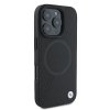 BMW BMHMP16L23RTPK iPhone 16 Pro 6.3czarny/black hardcase Sign Leather Half Textured And Circle MagSafe