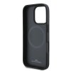 BMW BMHMP16L23RTPK iPhone 16 Pro 6.3czarny/black hardcase Sign Leather Half Textured And Circle MagSafe