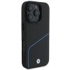 BMW BMHMP16L23RDCLK iPhone 16 Pro 6.3 czarny/black hardcase Sign Leather Textured And Line MagSafe