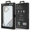 BMW BMHMP16S23PUDTS iPhone 16 6.1 szary/grey hardcase M Carbon Tricolor Line MagSafe