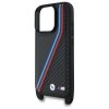 BMW BMHCP16X23PSVTK iPhone 16 Pro Max 6.9 czarny/black hardcase M Edition Carbon Tricolor Lines & Strap