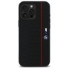 BMW BMHMP16X23SHER iPhone 16 Pro Max 6.9 czarny/black hardcase Silicone Hexagon Red Line MagSafe