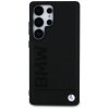 Etui BMW Leather Big Wordmark do Samsung Galaxy S25 Ultra czarny