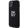 DKNY DKHCP15MSMCBSK iPhone 15 Plus / 14Plus 6.7 czarny/black hardcase Liquid Silicone Metal Logo