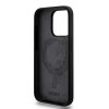 DKNY DKHMP13LSNYACH iPhone 13 Pro / 136.1 czarny/black hardcase Liquid Silicone White Printed Logo MagSafe