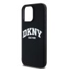 DKNY DKHMP13XSNYACH iPhone 13 Pro Max 6.7 czarny/black hardcase Liquid Silicone White Printed Logo MagSafe
