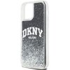 DKNY DKHCP12MLBNAEK iPhone 12 Pro/12 6.1 czarny/black hardcase Liquid Glitter Big Logo
