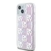 DKNY DKHCP15SLCPEPP iPhone 15 / 14 / 13 6.1 różowy/pink hardcase Liquid Glitter Multilogo