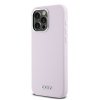 DKNY DKHMP15XSMCHLP iPhone 15 Pro Max6.7 różowy/pink hardcase Liquid Silicone Small Metal Logo MagSafe