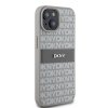 DKNY DKHCP15MPRTHSLE iPhone 15 Plus /14 Plus 6.7 beżowy/beige hardcase Leather Mono Stripe & Metal Logo