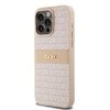 DKNY DKHCP15XPRTHSLP iPhone 15 Pro Max6.7 różowy/pink hardcase Leather Mono Stripe & Metal Logo