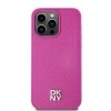 DKNY DKHMP15XPSHRPSP iPhone 15 Pro Max6.7 różowy/pink hardcase Leather Monogram Pattern Metal Logo MagSafe
