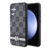 DKNY DKHCS24SPCPTSSK S24 S921czarny/black hardcase Leather Checkered Mono Pattern & Printed Stripes