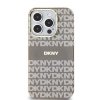 DKNY DKHMP15XHRHSEE iPhone 15 Pro Max6.7 beżowy/beige hardcase IML Mono & Stripe MagSafe