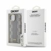 DKNY DKHMP14SPCPVSLE iPhone 146.1 beżowy/beige hardcase Leather Checkered Mono Pattern MagSafe