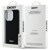 DKNY DKHMP15XPSCMCLK iPhone 15 ProMax 6.7 czarny/black hardcase Plain Logo MagSafe