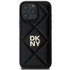 DKNY DKHCP16LPQDSLK iPhone 16 Pro 6.3czarny/black Quilted Stack Logo