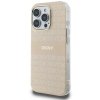 DKNY DKHMP16LHRHSEP iPhone 16 Pro 6.3różowy/pink hardcase Repeat texture patern & Stripe MagSafe