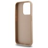 DKNY DKHCP15LPQDSLE iPhone 15 Pro 6.1   beżowy/beige Quilted Stack Logo
