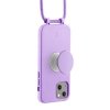 Etui JE PopGrip iPhone 14 / 15 / 13 6.1 lawendowy/lavendel 30144 AW/SS23 (Just Elegance)