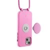 Etui JE PopGrip iPhone 14 / 15 / 13 6.1 pastelowy różowy/pastel pink 30142 AW/SS23 (Just Elegance)