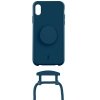 Etui JE PopGrip iPhone X/XS granatowy/blue sapphire 30018 (Just Elegance)