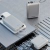 PowerBank Bazic Fusion Mag 10000mAh      MagSafe kabel USB-C szary