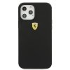 Ferrari FESSIHCP12LBK iPhone 12 Pro Max 6,7 czarny/black hardcase On Track Silicone