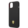 Ferrari FEHMSIP14MBK iPhone 14 Plus / 15 Plus 6.7 czarny/black hardcase Silicone Metal Logo Magsafe