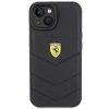 Ferrari FEHCP15SRDUK iPhone 15 / 14 / 13 6.1 czarny/black hardcase Quilted Metal Logo