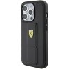Ferrari FEHCP15XGSPSIK iPhone 15 Pro Max 6.7 czarny/black hardcase Grip Stand Metal Logo