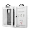 Guess GUHCN61G4GLGR iPhone 11 6,1 / Xrszary/grey hard case 4G Stripe Collection