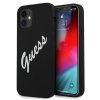 Guess GUHCP12SLSVSBW iPhone 12 mini 5,4 czarno biały/black white hardcase Silicone Vintage